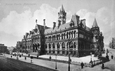 Tribunali di Assise, Manchester, c.1910 da English Photographer